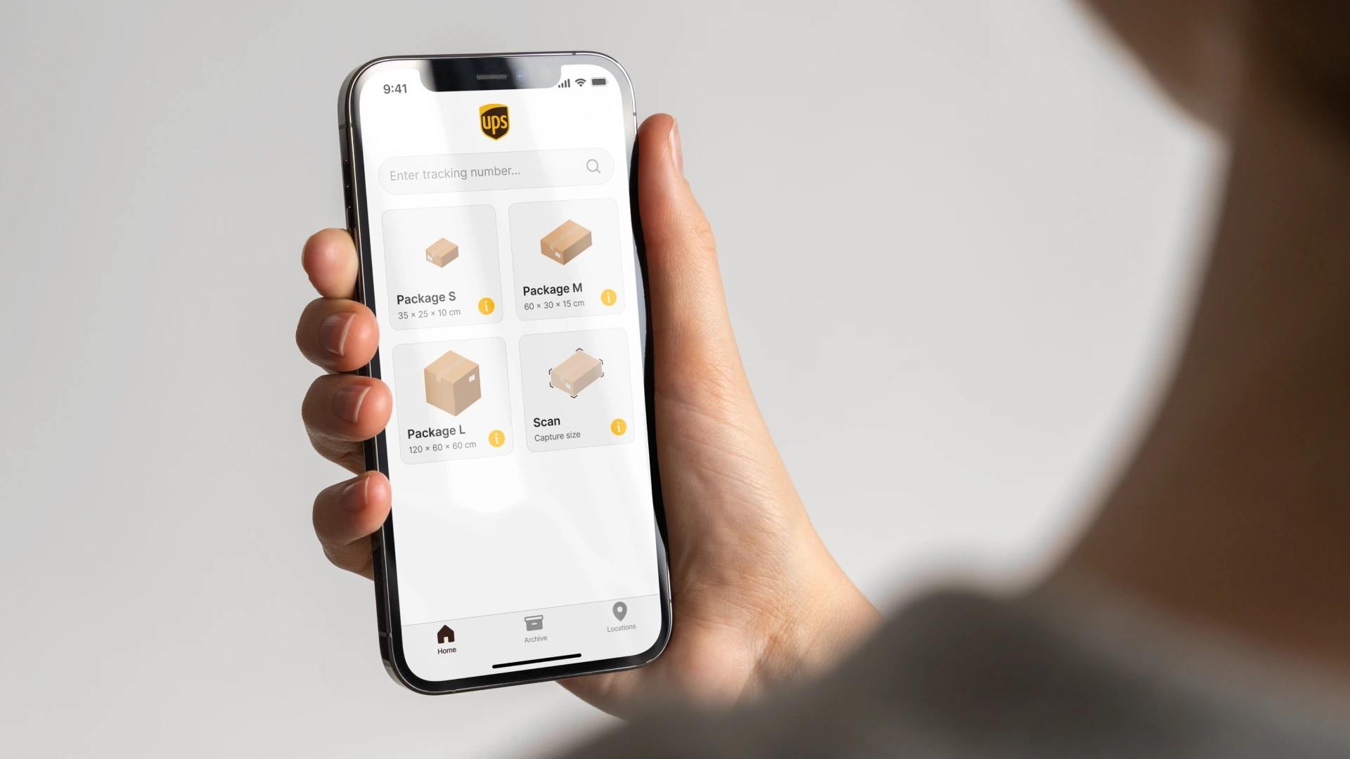 UPS App Redesign